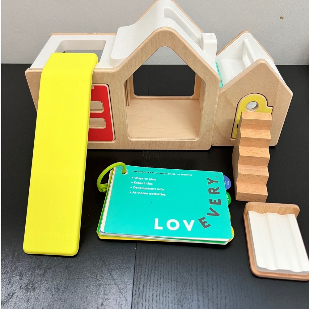 Lovevery Modular Playhouse Wood Montessori Toy Multi Color 37-39 Months OS